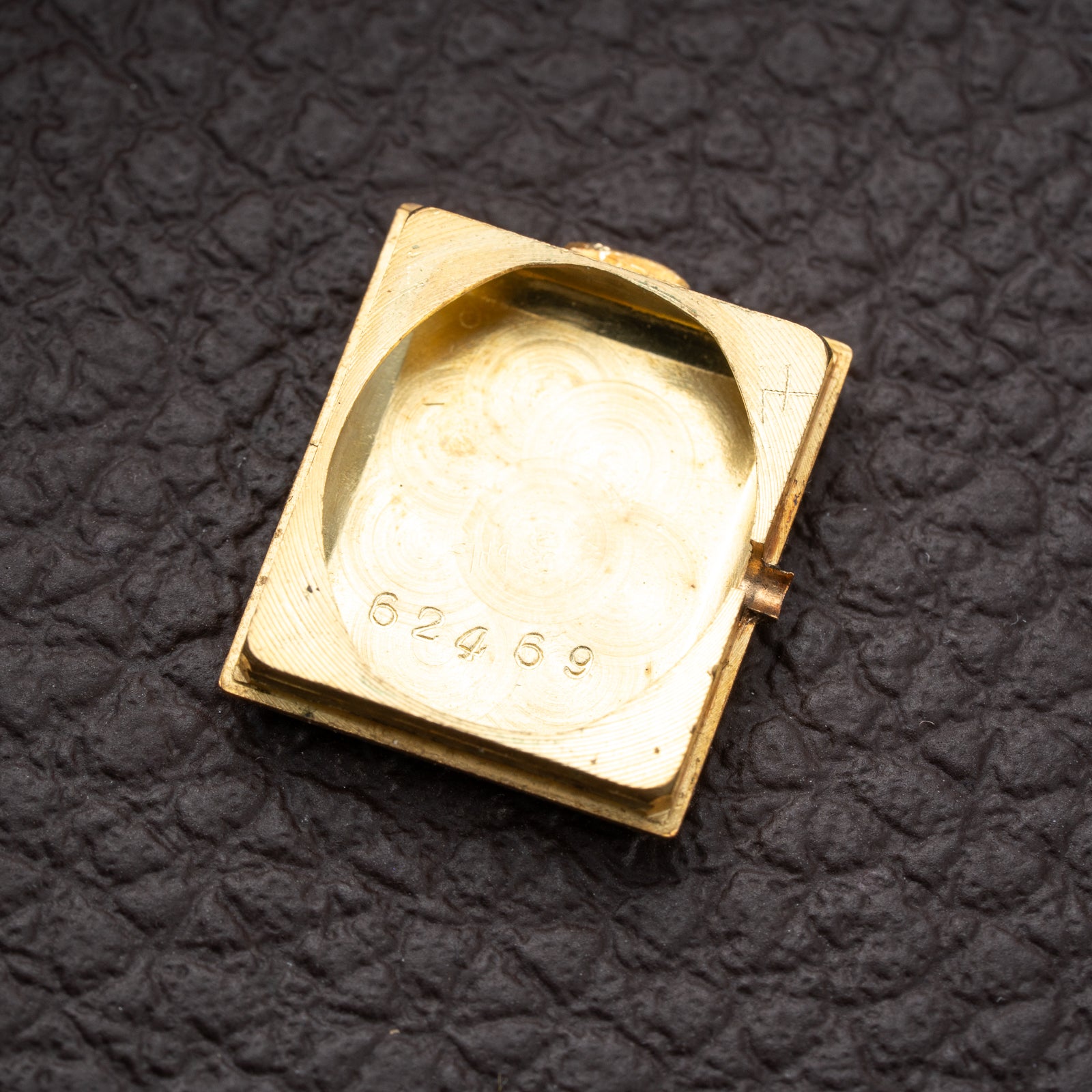 Cartier Tank Louis Mini Diamond Set Factory 18K Yellow Gold from 1970s
