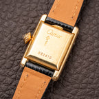 Cartier Tank Louis Mini Diamond Set Factory 18K Yellow Gold from 1970s