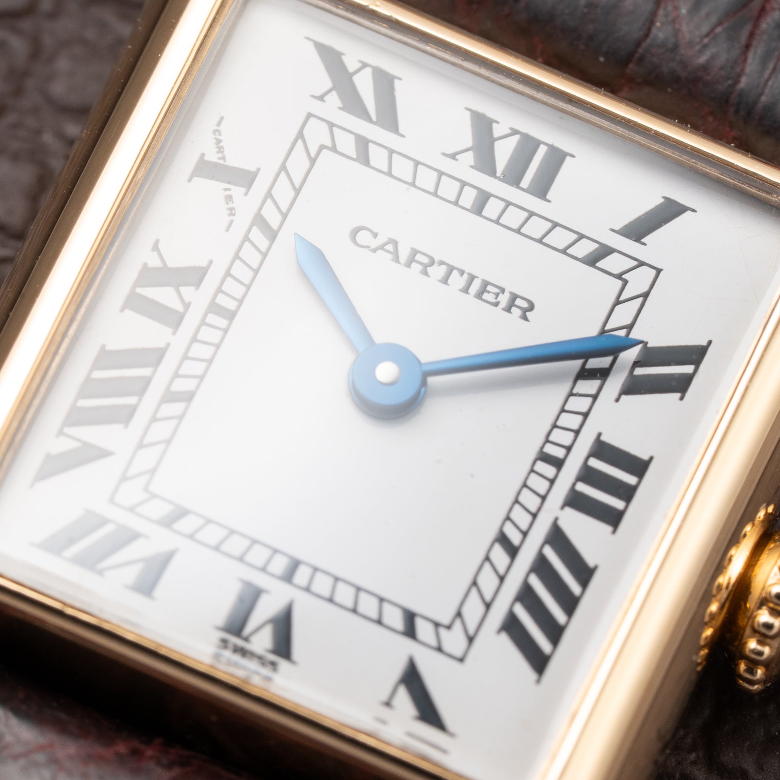 Cartier Tank Louis Mini PM Cartier Service 2y warranty Ref 67117 from 1980s