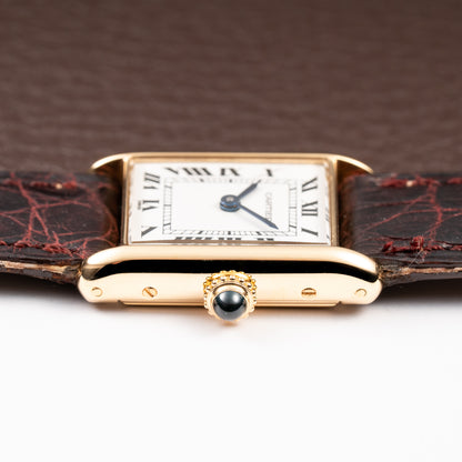 Cartier Tank Louis Mini PM Cartier Service 2y warranty Ref 67117 from 1980s