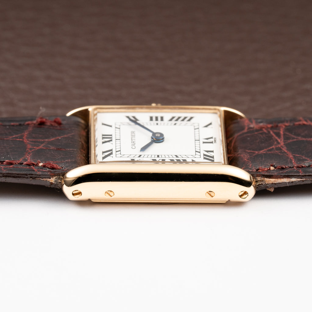Cartier Tank Louis Mini PM Cartier Service 2y warranty Ref 67117 from 1980s
