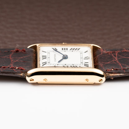 Cartier Tank Louis Mini PM Cartier Service 2y warranty Ref 67117 from 1980s