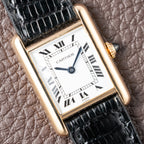 Cartier Tank Louis Paris Dial 18K Gold Pre-CPCP Ref. 878087 from 1990s