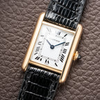 Cartier Tank Louis Paris Dial 18K Gold Pre-CPCP Ref. 878087 from 1990s