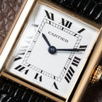 Cartier Tank Louis Paris Dial 18K Gold Pre-CPCP Ref. 878087 from 1990s
