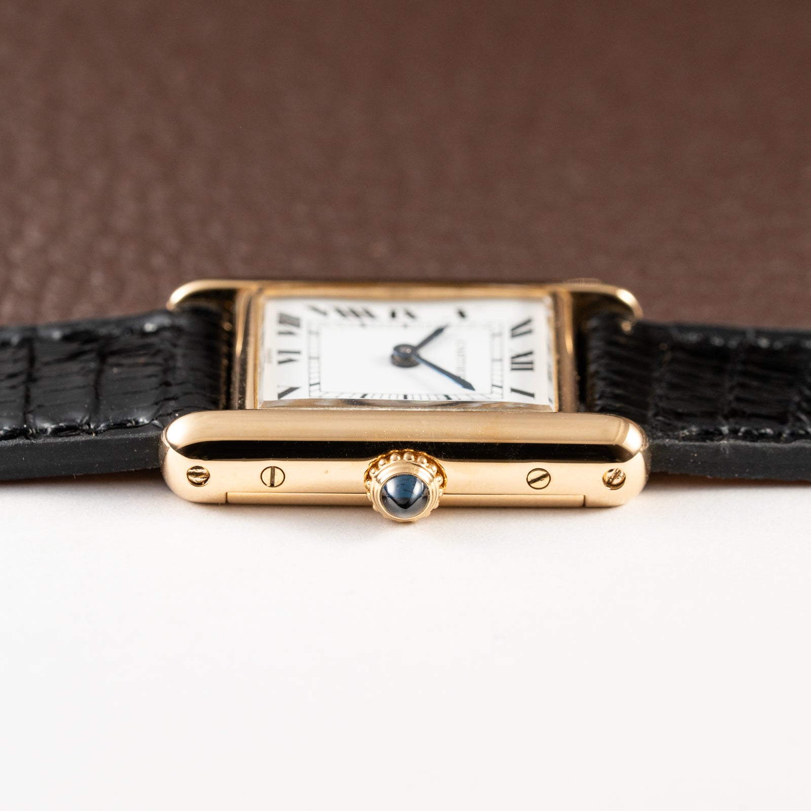 Cartier Tank Louis Paris Dial 18K Gold Pre-CPCP Ref. 878087 from 1990s