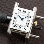 Cartier Tank Louis 'Paris' Dial 18K Yellow Gold PM Ref 78087 from 1970s