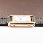 Cartier Tank Louis 'Paris' Dial 18K Yellow Gold PM Ref 78087 from 1970s