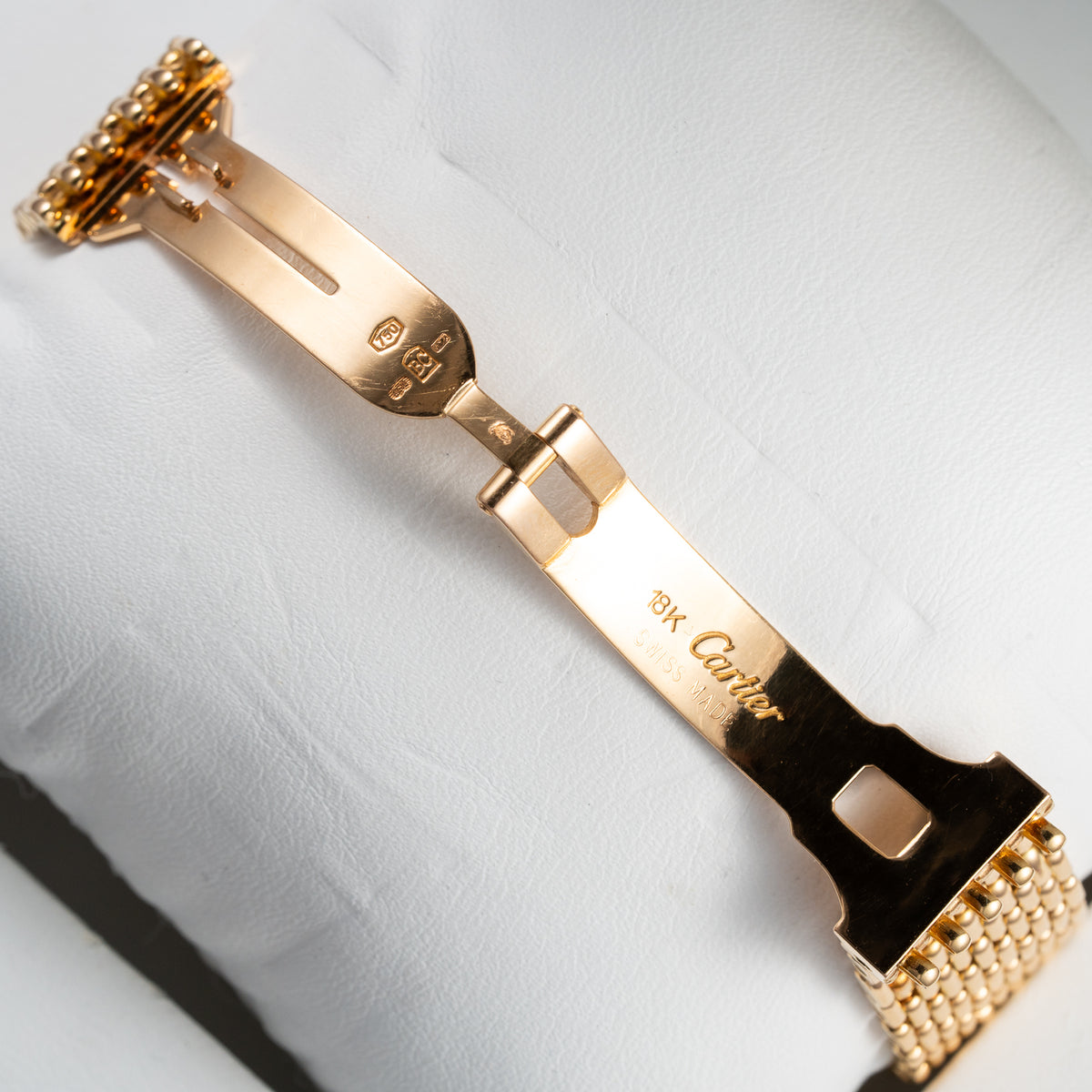 Cartier Tank Louis PM Grain de Riz 18K Yellow Gold Cartier Service 2025 Ref. 86601 from 1990s