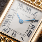Cartier Tank Louis PM Grain de Riz 18K Yellow Gold Cartier Service 2025 Ref. 86601 from 1990s