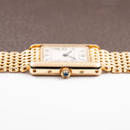 Cartier Tank Louis PM Grain de Riz 18K Yellow Gold Cartier Service 2025 Ref. 86601 from 1990s