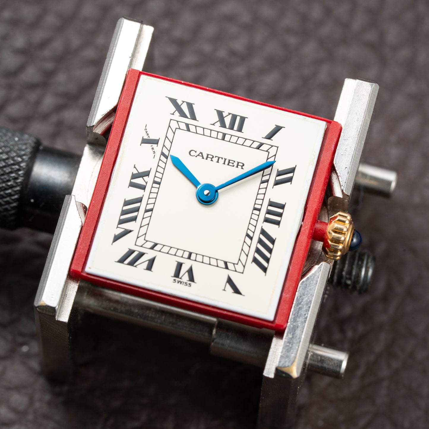 Cartier Tank Louis PM Quartz Cartier Service 2026 18K Yellow Gold PM  Ref. 66001 from 1990s