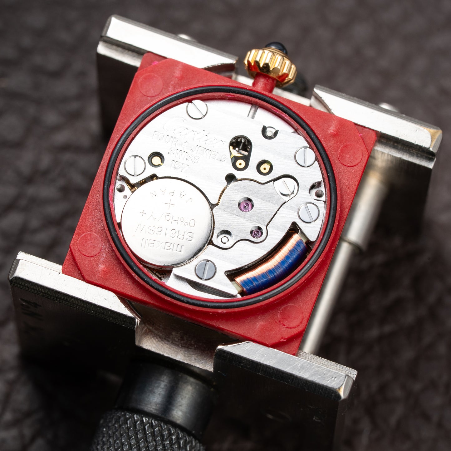 Cartier Tank Louis PM Quartz Cartier Service 2026 18K Yellow Gold PM  Ref. 66001 from 1990s