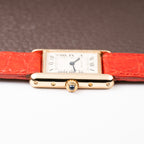 Cartier Tank Louis PM Quartz Cartier Service 2026 18K Yellow Gold PM  Ref. 66001 from 1990s