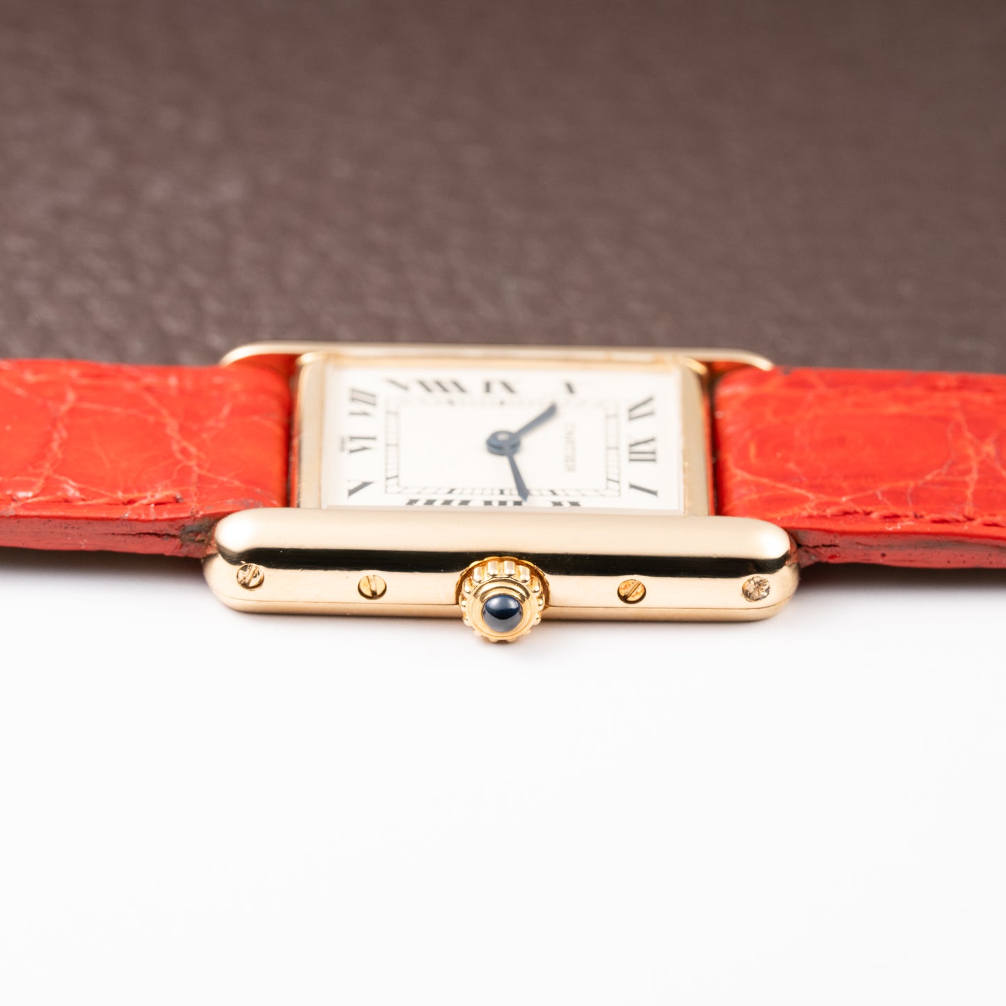 Cartier Tank Louis PM Quartz Cartier Service 2026 18K Yellow Gold PM  Ref. 66001 from 1990s