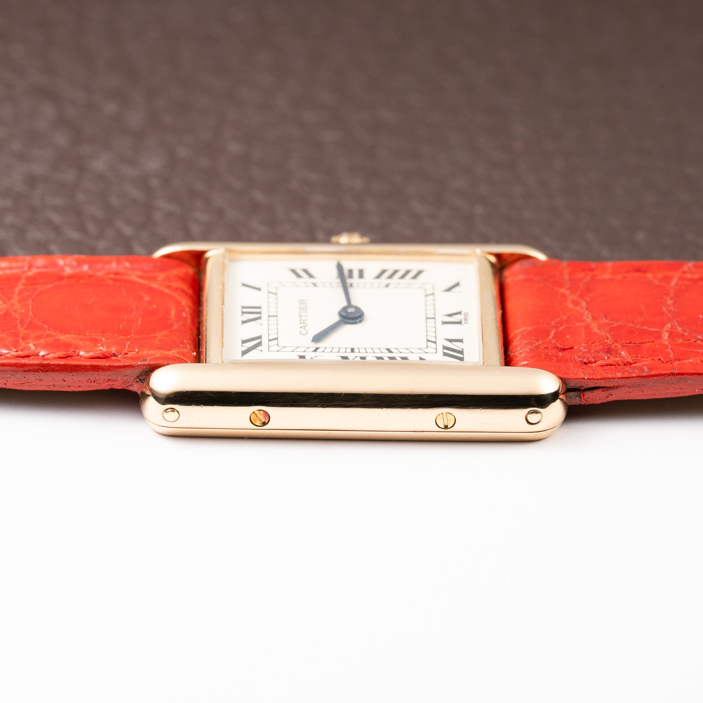 Cartier Tank Louis PM Quartz Cartier Service 2026 18K Yellow Gold PM  Ref. 66001 from 1990s