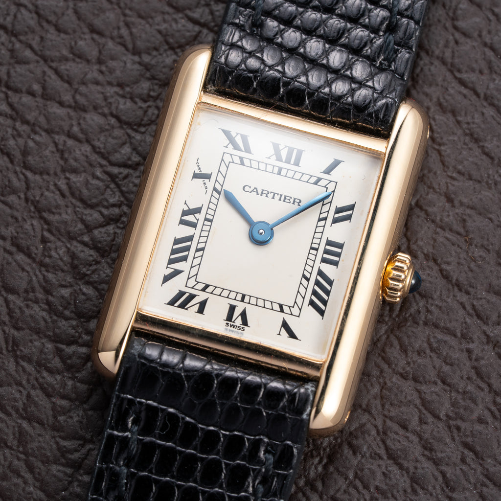 Cartier Tank Louis Lady Quartz 18K Yellow Gold PM Ref. 66001 from 1990s