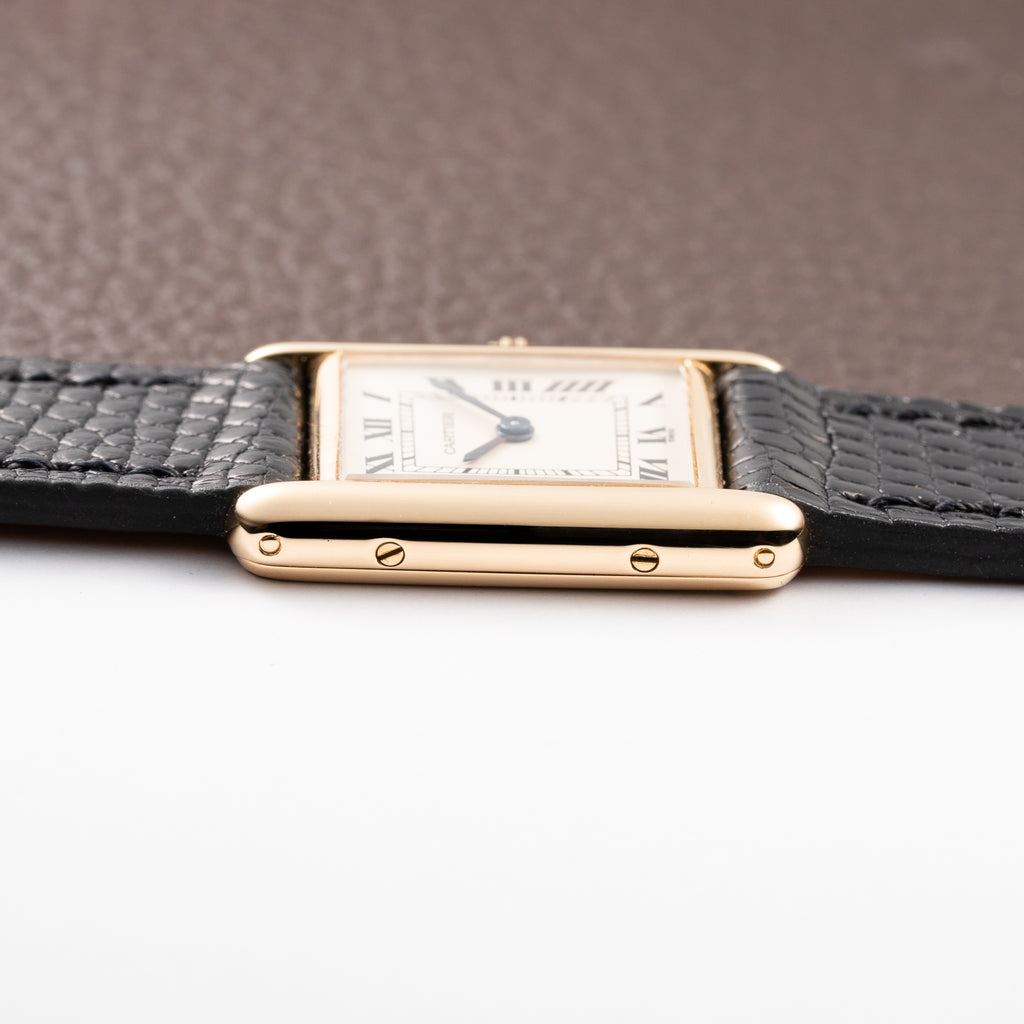 Cartier Tank Louis Lady Quartz 18K Yellow Gold PM Ref. 66001 from 1990s