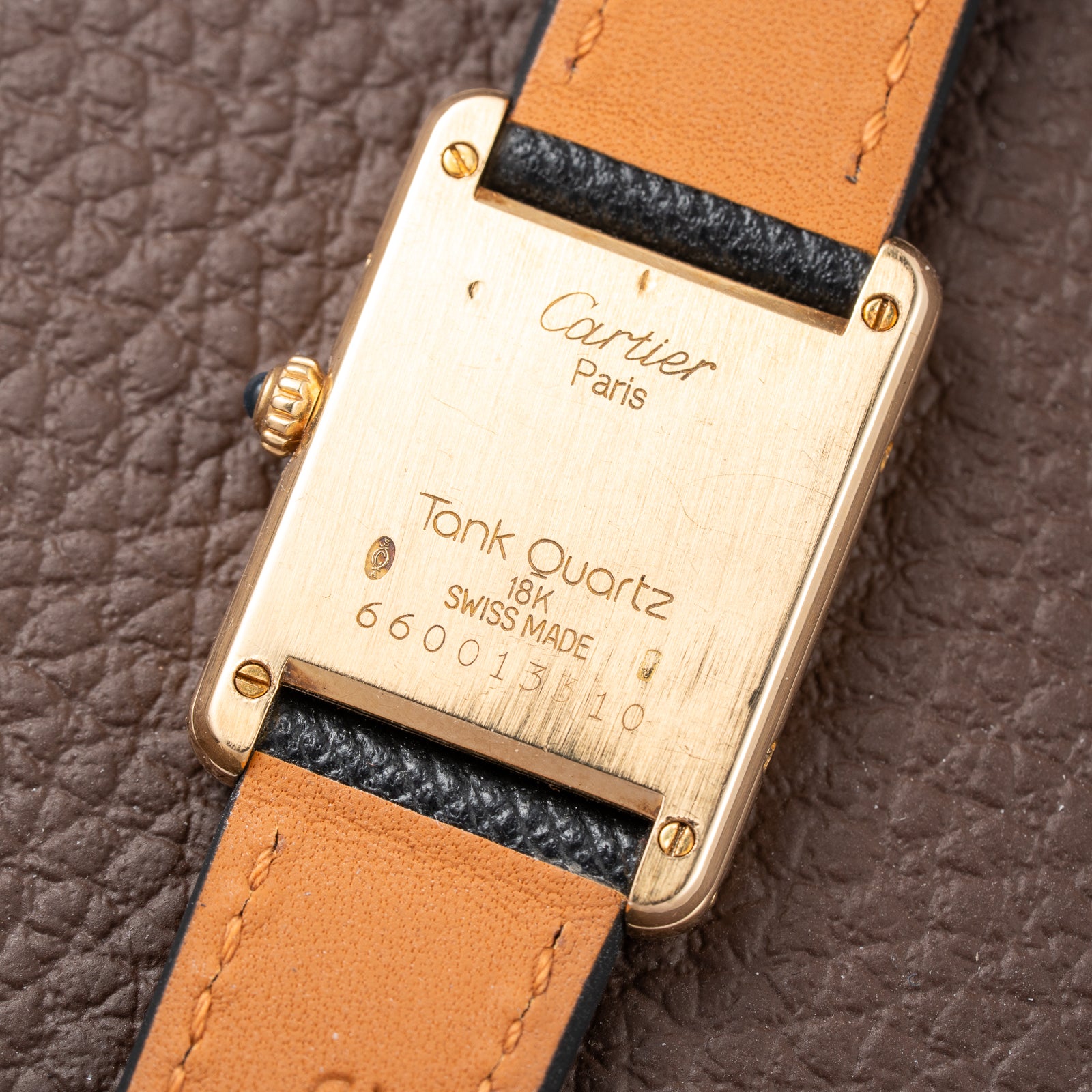 Cartier Tank Louis Lady Quartz 18K Yellow GoldPM Ref. 66001 from 1990s