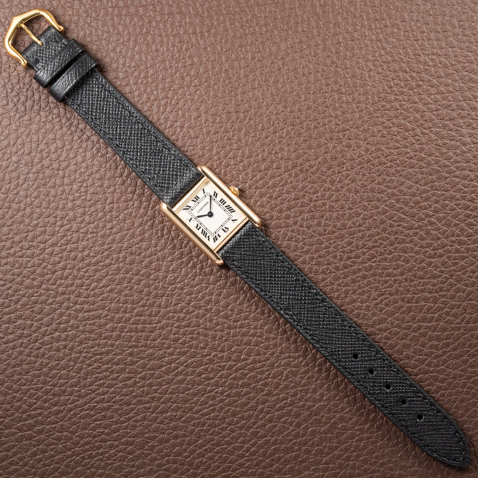 Cartier Tank Louis Lady Quartz 18K Yellow GoldPM Ref. 66001 from 1990s