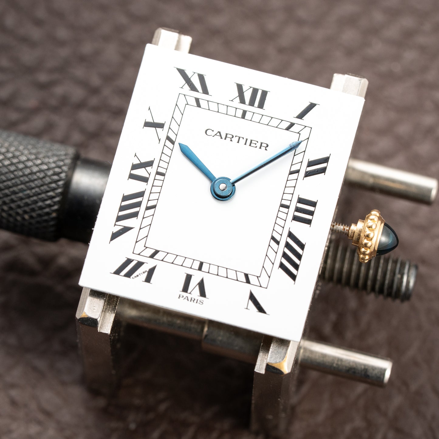 Cartier Tank Louis Paris Dial 18K Yellow Gold Ref. 78086 from 1970s