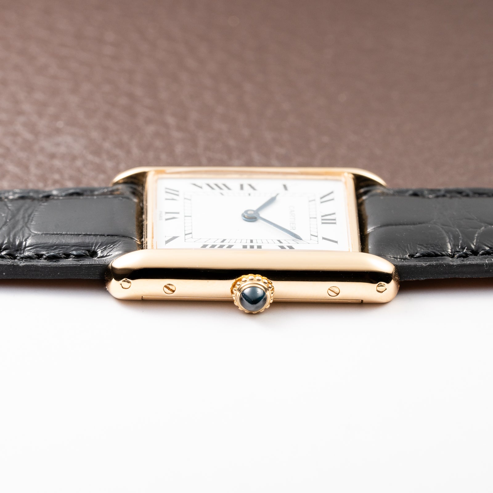 Cartier Tank Louis Paris Dial 18K Yellow Gold Ref. 78086 from 1970s