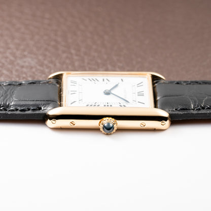 Cartier Tank Louis Paris Dial 18K Yellow Gold Ref. 78086 from 1970s