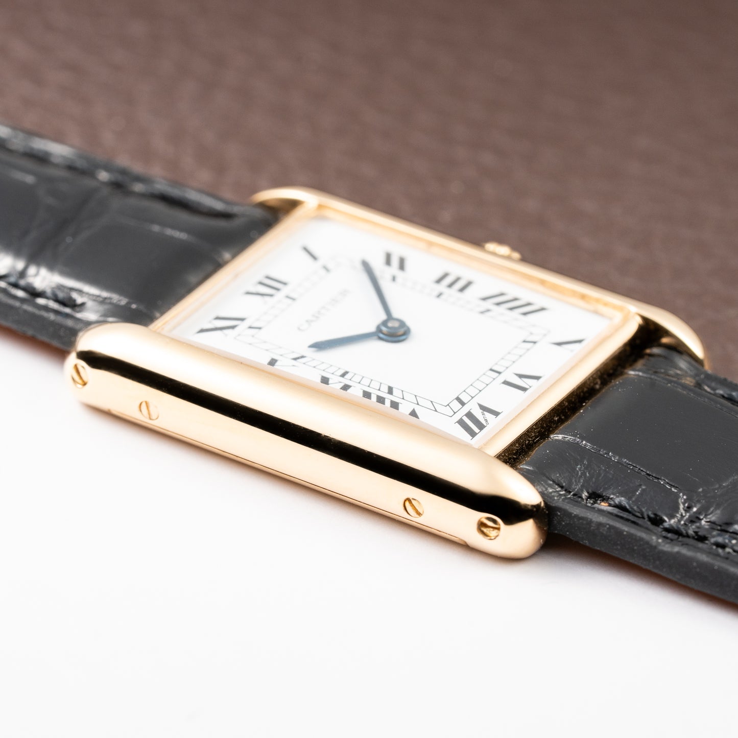 Cartier Tank Louis Paris Dial 18K Yellow Gold Ref. 78086 from 1970s