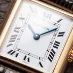 Cartier Tank Louis Paris Dial Full Set 18K Yellow Gold PM Ref 78087 from 1979