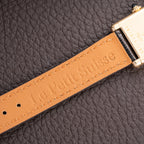Cartier Tank Louis Paris Dial Full Set 18K Yellow Gold PM Ref 78087 from 1979