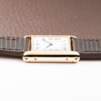 Cartier Tank Louis Paris Dial Full Set 18K Yellow Gold PM Ref 78087 from 1979