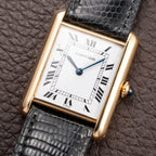 Cartier Tank Louis 'Paris' Dial 18K Yellow Gold GM Ref. 78086 From 1980s