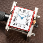 Cartier Tank Louis Quartz PM 18K Yellow Gold Ref. 66001 from 1990s