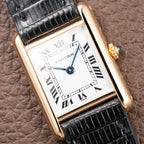 Cartier Tank Louis Quartz PM 18K Yellow Gold Ref. 66001 from 1990s