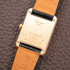 Cartier Tank Louis Quartz PM 18K Yellow Gold Ref. 66001 from 1990s