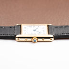 Cartier Tank Louis Quartz PM 18K Yellow Gold Ref. 66001 from 1990s