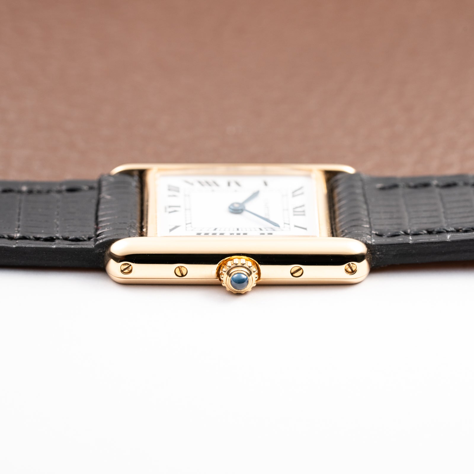 Cartier Tank Louis Quartz PM 18K Yellow Gold Ref. 66001 from 1990s