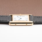 Cartier Tank Louis Quartz PM 18K Yellow Gold Ref. 66001 from 1990s