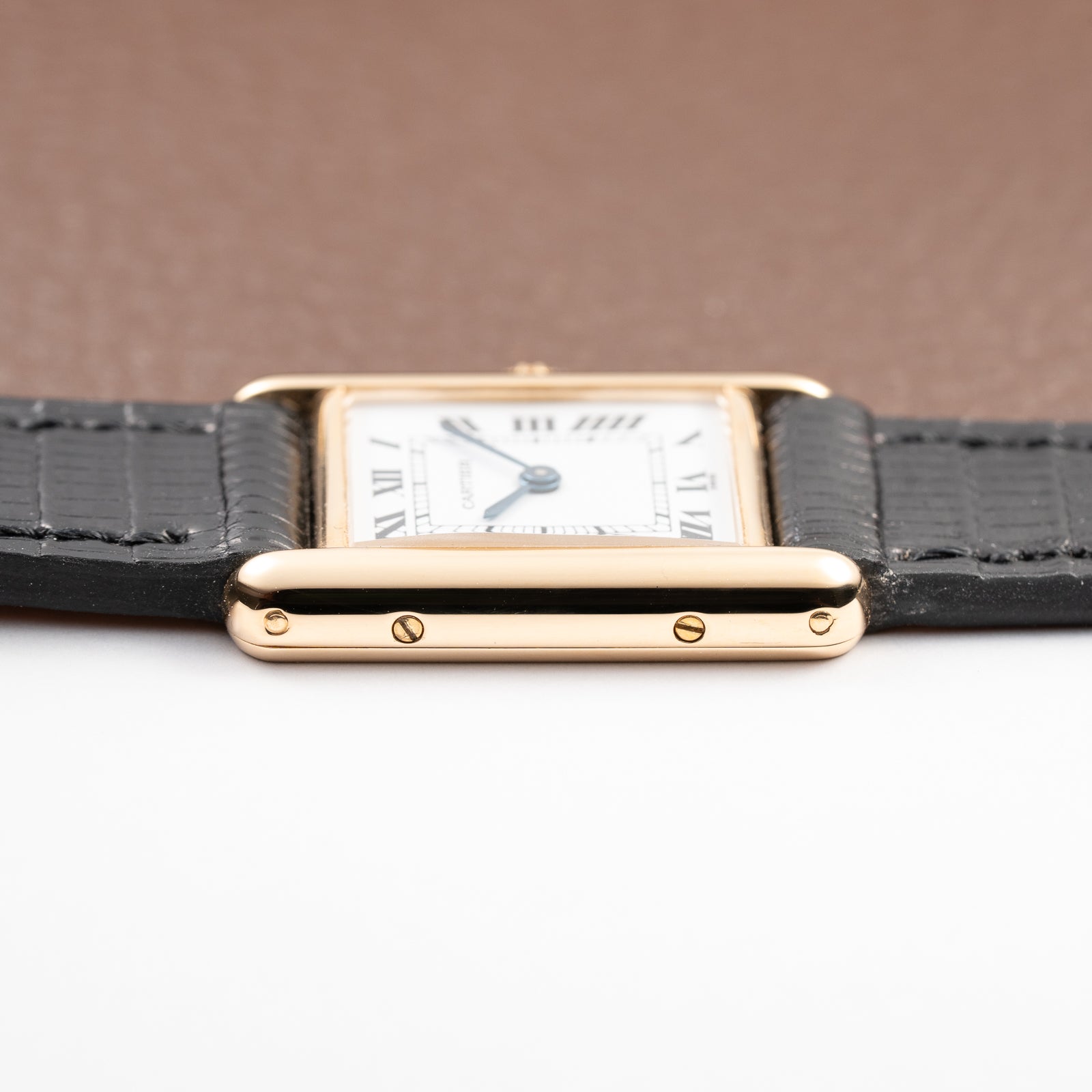 Cartier Tank Louis Quartz PM 18K Yellow Gold Ref. 66001 from 1990s