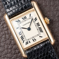 Cartier Tank Louis Lady Quartz 18K Yellow Gold PM Ref. 66001 from 1990s
