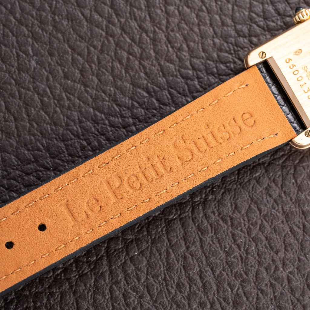 Cartier Tank Louis Lady Quartz 18K Yellow Gold PM Ref. 66001 from 1990s