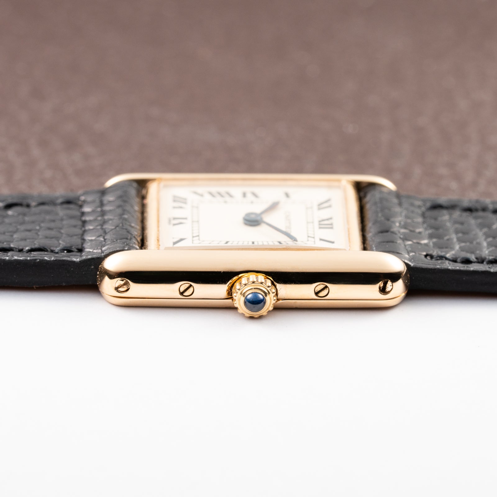 Cartier Tank Louis Lady Quartz 18K Yellow Gold PM Ref. 66001 from 1990s
