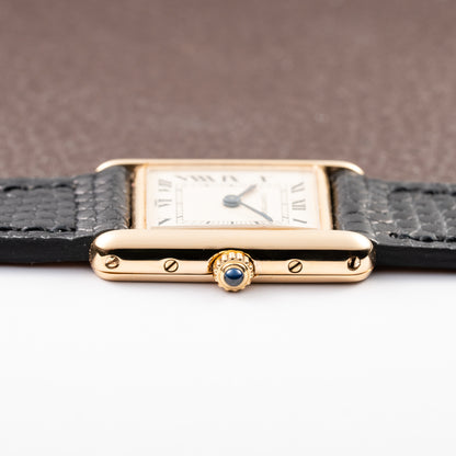 Cartier Tank Louis Lady Quartz 18K Yellow Gold PM Ref. 66001 from 1990s