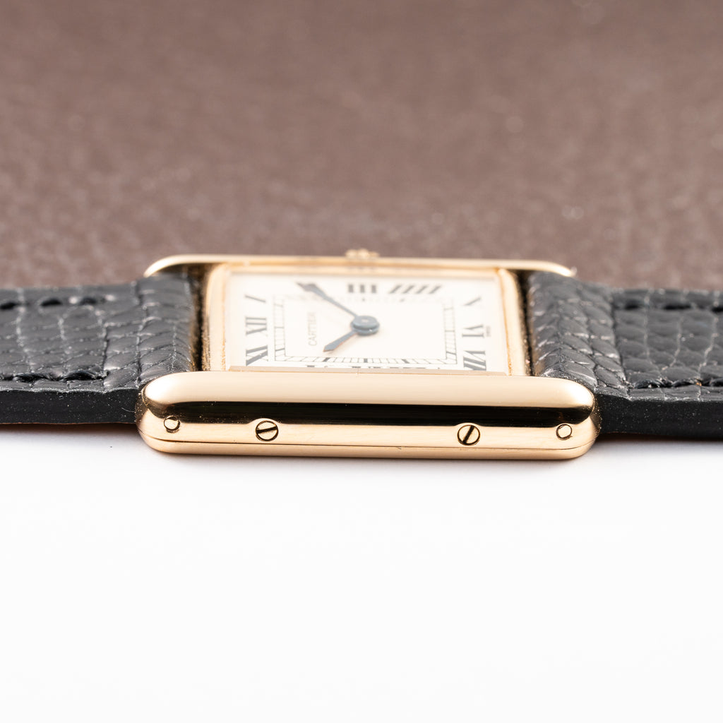 Cartier Tank Louis Lady Quartz 18K Yellow Gold PM Ref. 66001 from 1990s