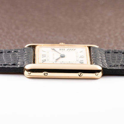 Cartier Tank Louis Lady Quartz 18K Yellow Gold PM Ref. 66001 from 1990s