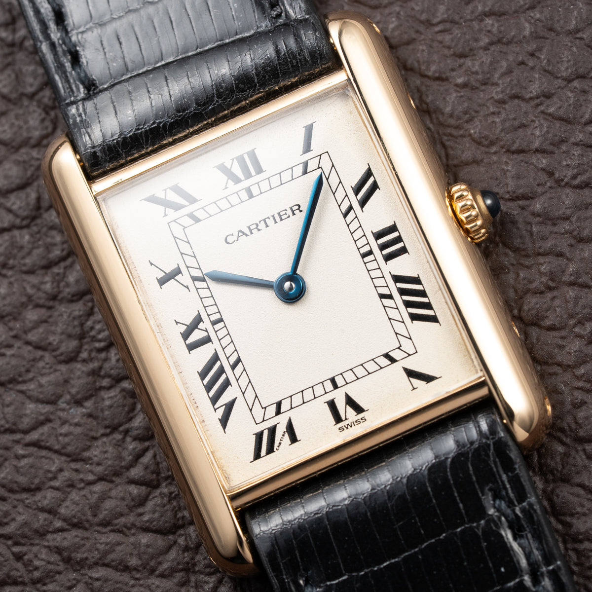 Cartier Tank Louis GM 18K Yellow Gold Quartz Ref. 81052 From 1990s