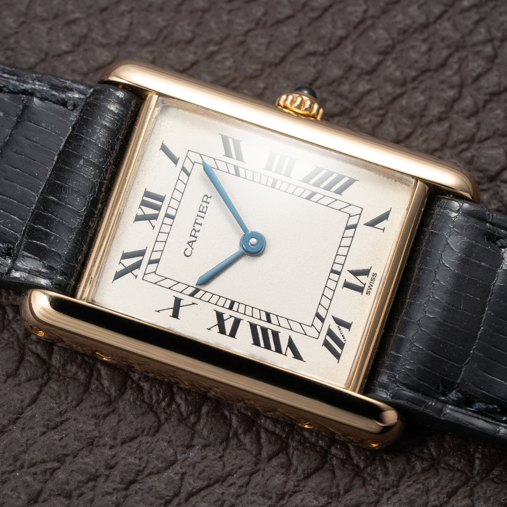 Cartier Tank Louis GM 18K Yellow Gold Quartz Ref. 81052 From 1990s