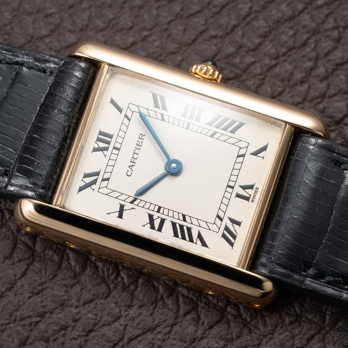 Cartier Tank Louis GM 18K Yellow Gold Quartz Ref. 81052 From 1990s