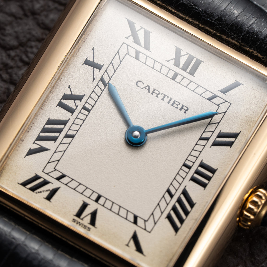 Cartier Tank Louis GM 18K Yellow Gold Quartz Ref. 81052 From 1990s