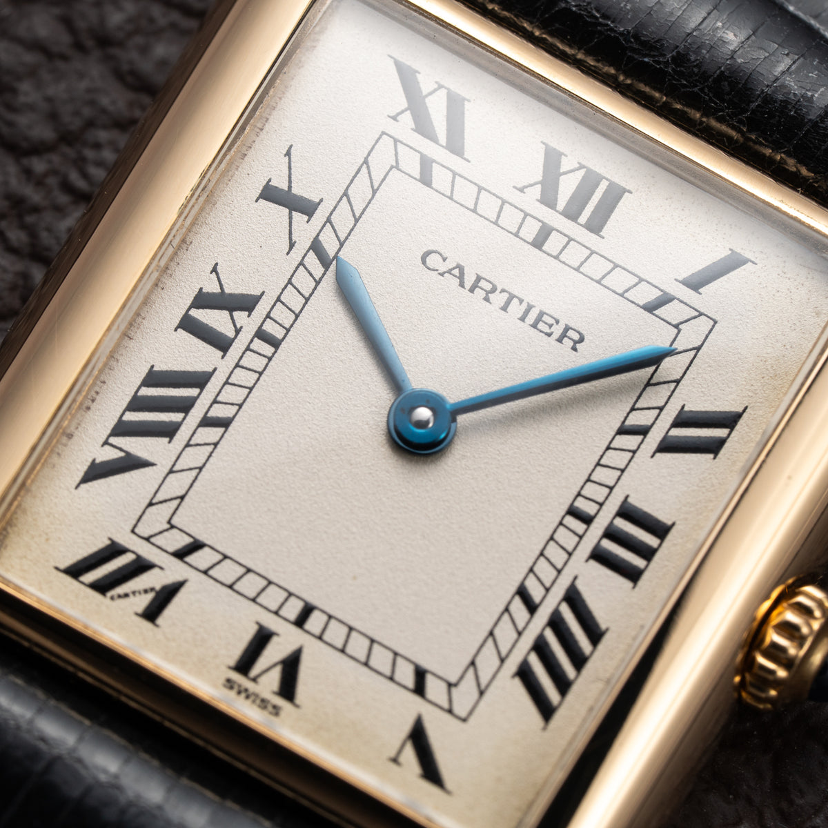 Cartier Tank Louis GM 18K Yellow Gold Quartz Ref. 81052 From 1990s